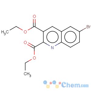 CAS No:892874-36-1 6-bromoquinoline-2,3-dicarboxylic acid diethyl ester