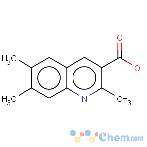 CAS No:892874-85-0 2,6,7-trimethylquinoline-3-carboxylic acid