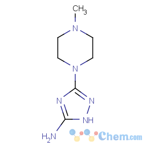 CAS No:89292-91-1 3-(4-methylpiperazin-1-yl)-1H-1,2,4-triazol-5-amine