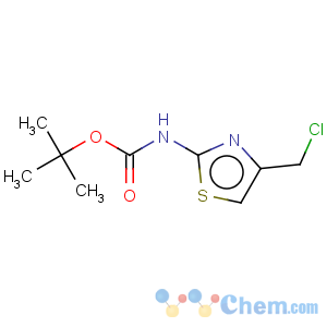 CAS No:892952-70-4 Carbamic acid,N-[4-(chloromethyl)-2-thiazolyl]-, 1,1-dimethylethyl ester