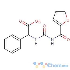 CAS No:89307-25-5 2-(furan-2-carbonylcarbamoylamino)-2-phenylacetic acid