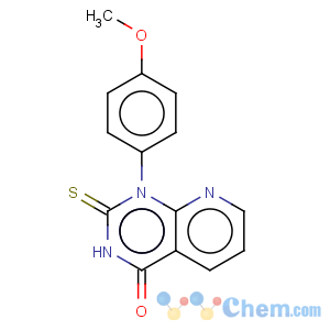 CAS No:89374-59-4 Pyrido[2,3-d]pyrimidin-4(1H)-one,2,3-dihydro-1-(4-methoxyphenyl)-2-thioxo-