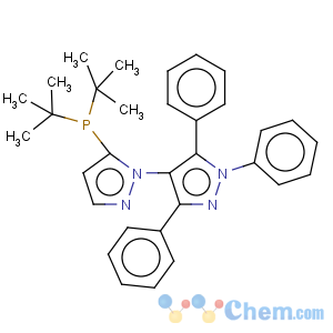 CAS No:894086-00-1 1,4'-Bi-1H-pyrazole,5-[bis(1,1-dimethylethyl)phosphino]-1',3',5'-triphenyl-