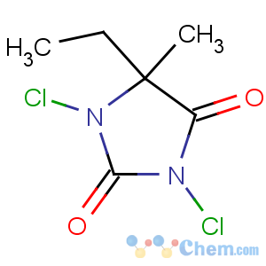 CAS No:89415-87-2 1,3-dichloro-5-ethyl-5-methylimidazolidine-2,4-dione
