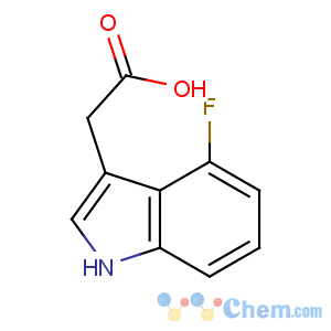 CAS No:89434-03-7 2-(4-fluoro-1H-indol-3-yl)acetic acid