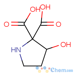 CAS No:89464-65-3 3-hydroxypyrrolidine-2,2-dicarboxylic acid
