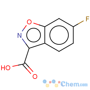 CAS No:894789-43-6 1,2-Benzisoxazole-3-carboxylicacid, 6-fluoro-