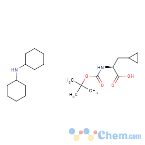 CAS No:89483-07-8 Boc-L-Cyclopropylalanine dicyclohexylamine salt