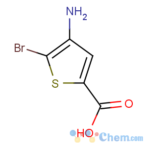 CAS No:89499-42-3 4-amino-5-bromothiophene-2-carboxylic acid