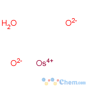 CAS No:89520-34-3 Osmium oxide (OsO2),monohydrate (9CI)