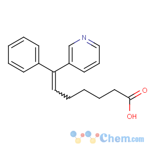 CAS No:89667-40-3 (E)-7-phenyl-7-pyridin-3-ylhept-6-enoic acid