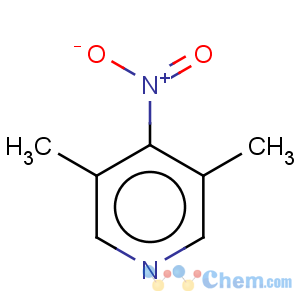 CAS No:89693-88-9 Pyridine,3,5-dimethyl-4-nitro-