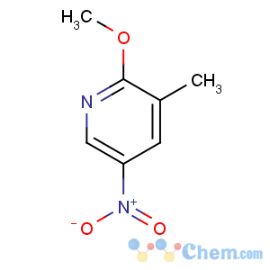 CAS No:89694-10-0 2-methoxy-3-methyl-5-nitropyridine