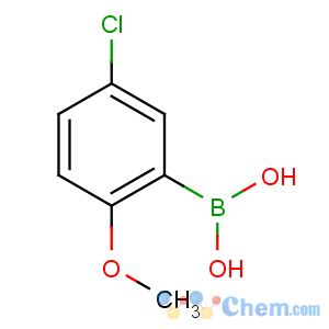 CAS No:89694-48-4 (5-chloro-2-methoxyphenyl)boronic acid