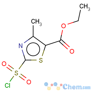 CAS No:89694-92-8 ethyl 2-(chlorosulfonyl)-4-methyl-1,3-thiazole-5-carboxylate