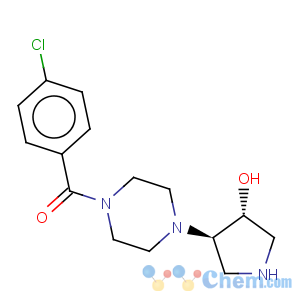 CAS No:897651-93-3 (4-Chloro-phenyl)-[4-((3R,4R)-4-hydroxy-pyrrolidin-3-yl)-piperazin-1-yl]-methanone