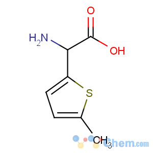 CAS No:89776-66-9 2-amino-2-(5-methylthiophen-2-yl)acetic acid
