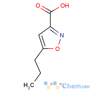 CAS No:89776-75-0 5-propyl-1,2-oxazole-3-carboxylic acid
