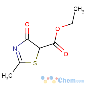 CAS No:89776-82-9 5-Thiazolecarboxylicacid, 4,5-dihydro-2-methyl-4-oxo-, ethyl ester