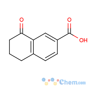 CAS No:89781-52-2 8-oxo-6,7-dihydro-5H-naphthalene-2-carboxylic acid