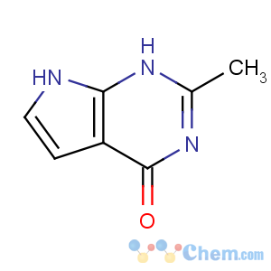 CAS No:89792-11-0 2-methyl-1,7-dihydropyrrolo[2,3-d]pyrimidin-4-one