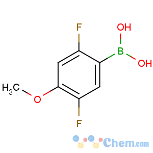 CAS No:897958-93-9 (2,5-difluoro-4-methoxyphenyl)boronic acid