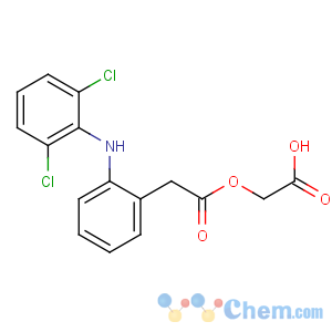 CAS No:89796-99-6 2-[2-[2-(2,6-dichloroanilino)phenyl]acetyl]oxyacetic acid