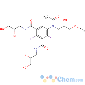 CAS No:89797-00-2 5-[acetyl-(2-hydroxy-3-methoxypropyl)amino]-1-N,3-N-bis(2,<br />3-dihydroxypropyl)-2,4,6-triiodobenzene-1,3-dicarboxamide
