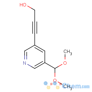 CAS No:898561-64-3 3-[5-(dimethoxymethyl)pyridin-3-yl]prop-2-yn-1-ol