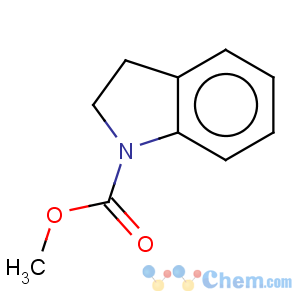 CAS No:89875-37-6 1H-Indole-1-carboxylicacid, 2,3-dihydro-, methyl ester