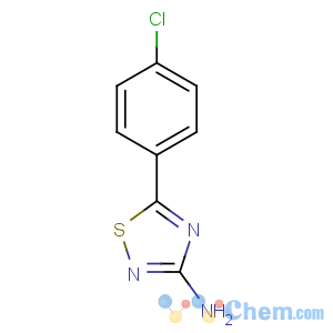 CAS No:89894-30-4 5-(4-chlorophenyl)-1,2,4-thiadiazol-3-amine