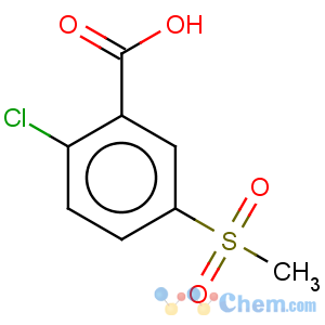 CAS No:89938-62-5 Benzoic acid,2-chloro-5-(methylsulfonyl)-