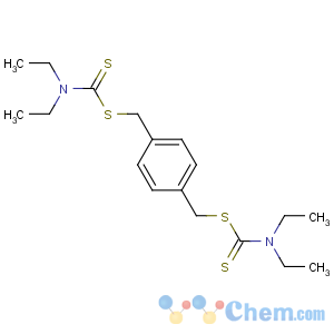 CAS No:89964-93-2 [4-(diethylcarbamothioylsulfanylmethyl)phenyl]methyl<br />N,N-diethylcarbamodithioate