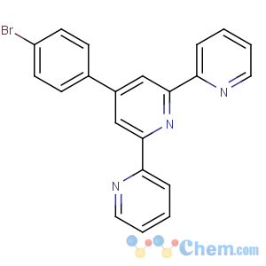 CAS No:89972-76-9 4-(4-bromophenyl)-2,6-dipyridin-2-ylpyridine