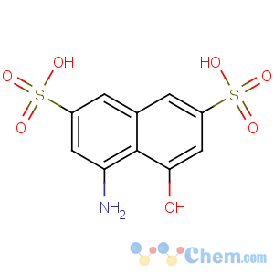 CAS No:90-20-0 4-amino-5-hydroxynaphthalene-2,7-disulfonic acid