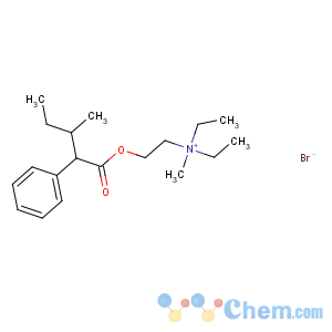 CAS No:90-22-2 diethyl-methyl-[2-(3-methyl-2-phenylpentanoyl)oxyethyl]azanium