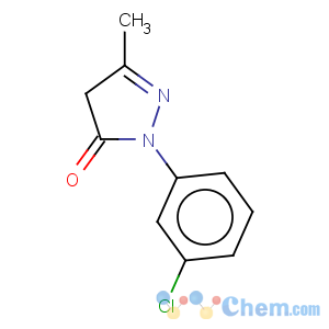 CAS No:90-31-3 1-(3-Chlorophenyl)-3-methyl-2-pyrazolin-5-one