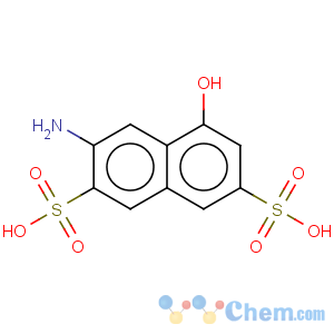 CAS No:90-40-4 2,7-Naphthalenedisulfonicacid, 3-amino-5-hydroxy-