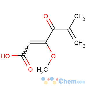 CAS No:90-65-3 2,5-Hexadienoic acid,3-methoxy-5-methyl-4-oxo-