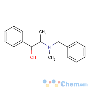 CAS No:90-85-7 Benzenemethanol, a-[1-[methyl(phenylmethyl)amino]ethyl]-