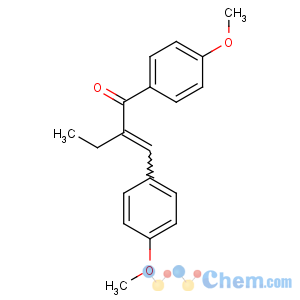 CAS No:90-92-6 (2E)-1-(4-methoxyphenyl)-2-[(4-methoxyphenyl)methylidene]butan-1-one
