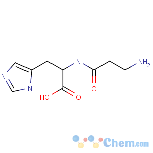 CAS No:9001-15-4 2-(3-aminopropanoylamino)-3-(1H-imidazol-5-yl)propanoic acid