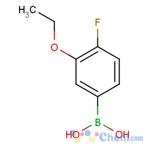 CAS No:900174-65-4 (3-ethoxy-4-fluorophenyl)boronic acid