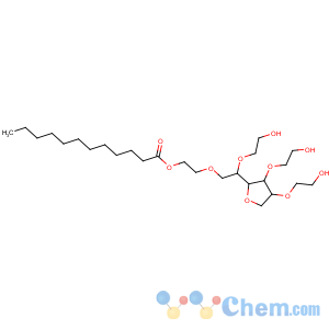 CAS No:9005-64-5 2-[2-[3,<br />4-bis(2-hydroxyethoxy)oxolan-2-yl]-2-(2-hydroxyethoxy)ethoxy]ethyl<br />dodecanoate