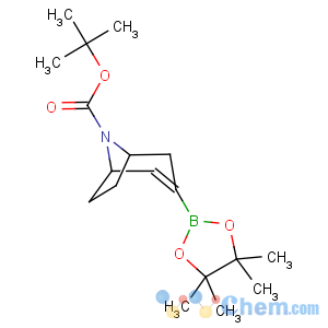 CAS No:900503-08-4 tert-butyl<br />3-(4,4,5,5-tetramethyl-1,3,<br />2-dioxaborolan-2-yl)-8-azabicyclo[3.2.1]oct-3-ene-8-carboxylate