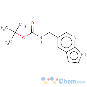 CAS No:900514-09-2 Carbamicacid, N-(1H-pyrrolo[2,3-b]pyridin-5-ylmethyl)-, 1,1-dimethylethyl ester
