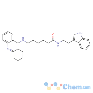 CAS No:9006-03-5 N-[2-(1H-indol-3-yl)ethyl]-6-(1,2,3,<br />4-tetrahydroacridin-9-ylamino)hexanamide