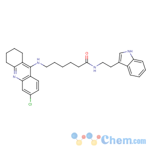 CAS No:9008-12-2 6-[(6-chloro-1,2,3,<br />4-tetrahydroacridin-9-yl)amino]-N-[2-(1H-indol-3-yl)ethyl]hexanamide