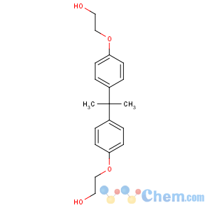 CAS No:901-44-0 2-[4-[2-[4-(2-hydroxyethoxy)phenyl]propan-2-yl]phenoxy]ethanol