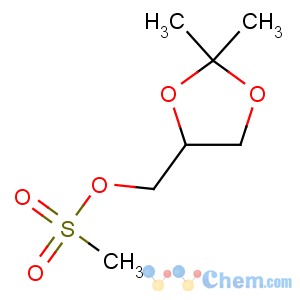 CAS No:90129-42-3 [(4S)-2,2-dimethyl-1,3-dioxolan-4-yl]methyl methanesulfonate